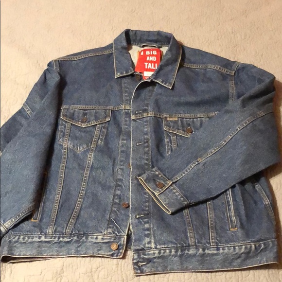 levi's trucker jacket tall